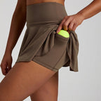 Women's High-Waisted Stretch Skort