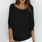 Women's Wide Neck Knit Jumper