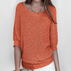 Women's Wide Neck Knit Jumper