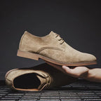 Men's Vegan Suede Oxfords