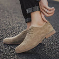 Men's Vegan Suede Oxfords