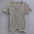 Men's Slim Fit V-Neck Tee