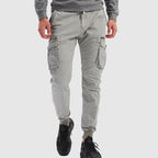 Men's Elastic Waist Cargo Joggers