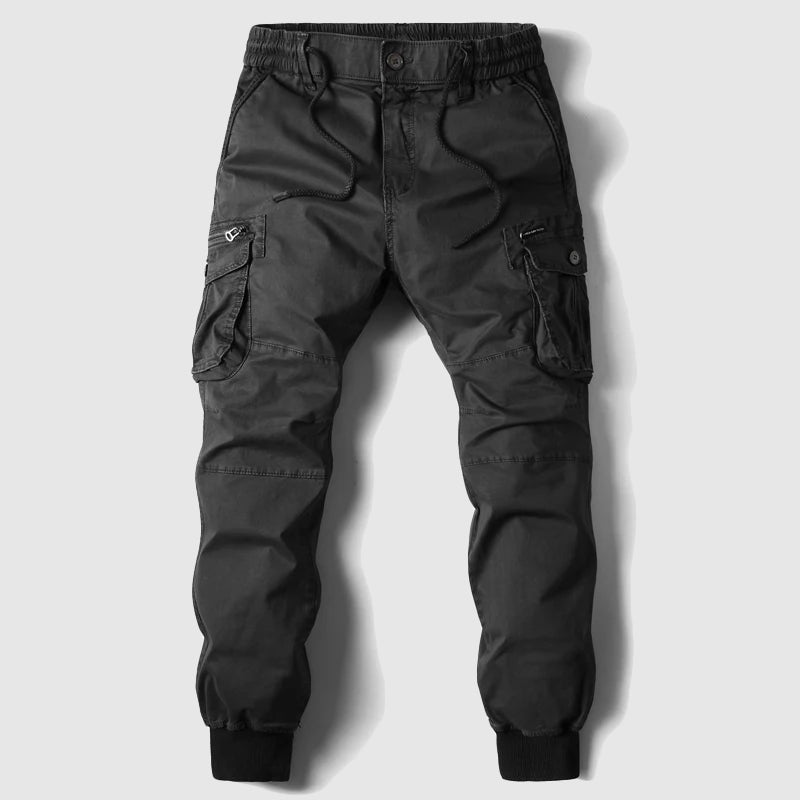 Men's Elastic Waist Cargo Joggers