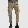 Men's Elastic Waist Cargo Joggers
