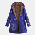 Women's Mandala Print Hoodie