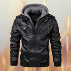 Men's Classic Biker Leather Jacket