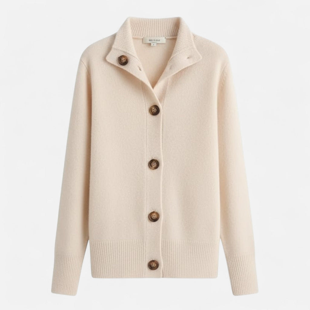 Women's Stand-Collar Knit Coat