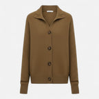 Women's Stand-Collar Knit Coat