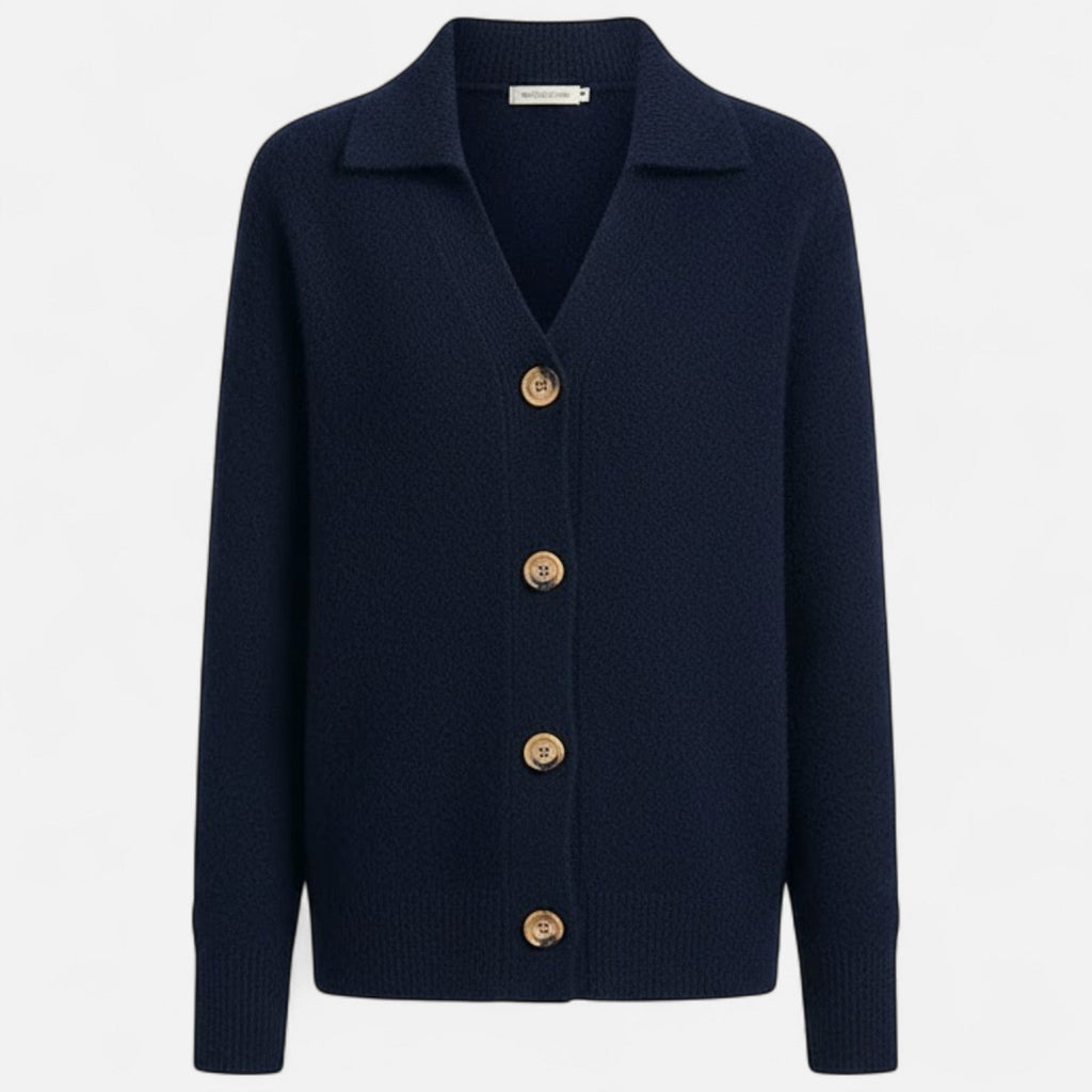 Women's Stand-Collar Knit Coat