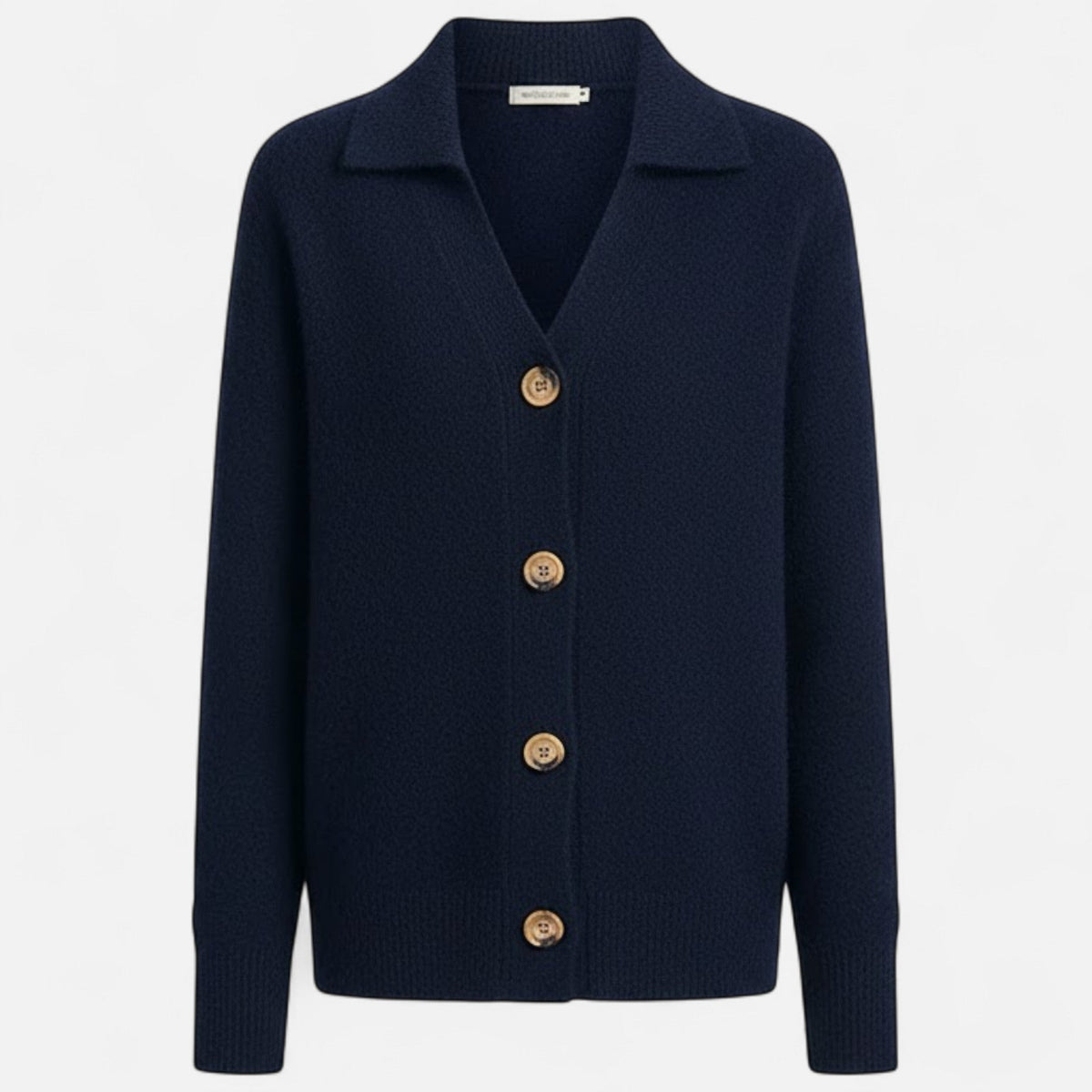 Women's Stand-Collar Knit Coat