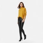 Women's Oversized Wool-Blend Roll Neck Jumper