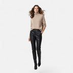 Women's Oversized Wool-Blend Roll Neck Jumper