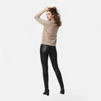 Women's Oversized Wool-Blend Roll Neck Jumper