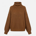 Women's Wool-Blend Roll Neck Jumper