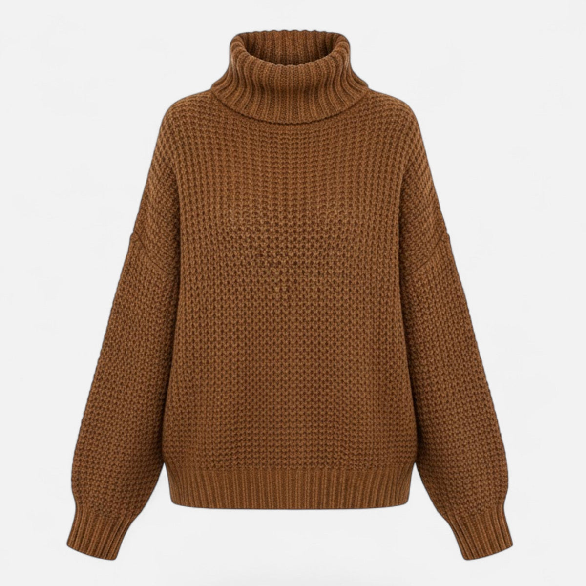 Women's Wool-Blend Roll Neck Jumper