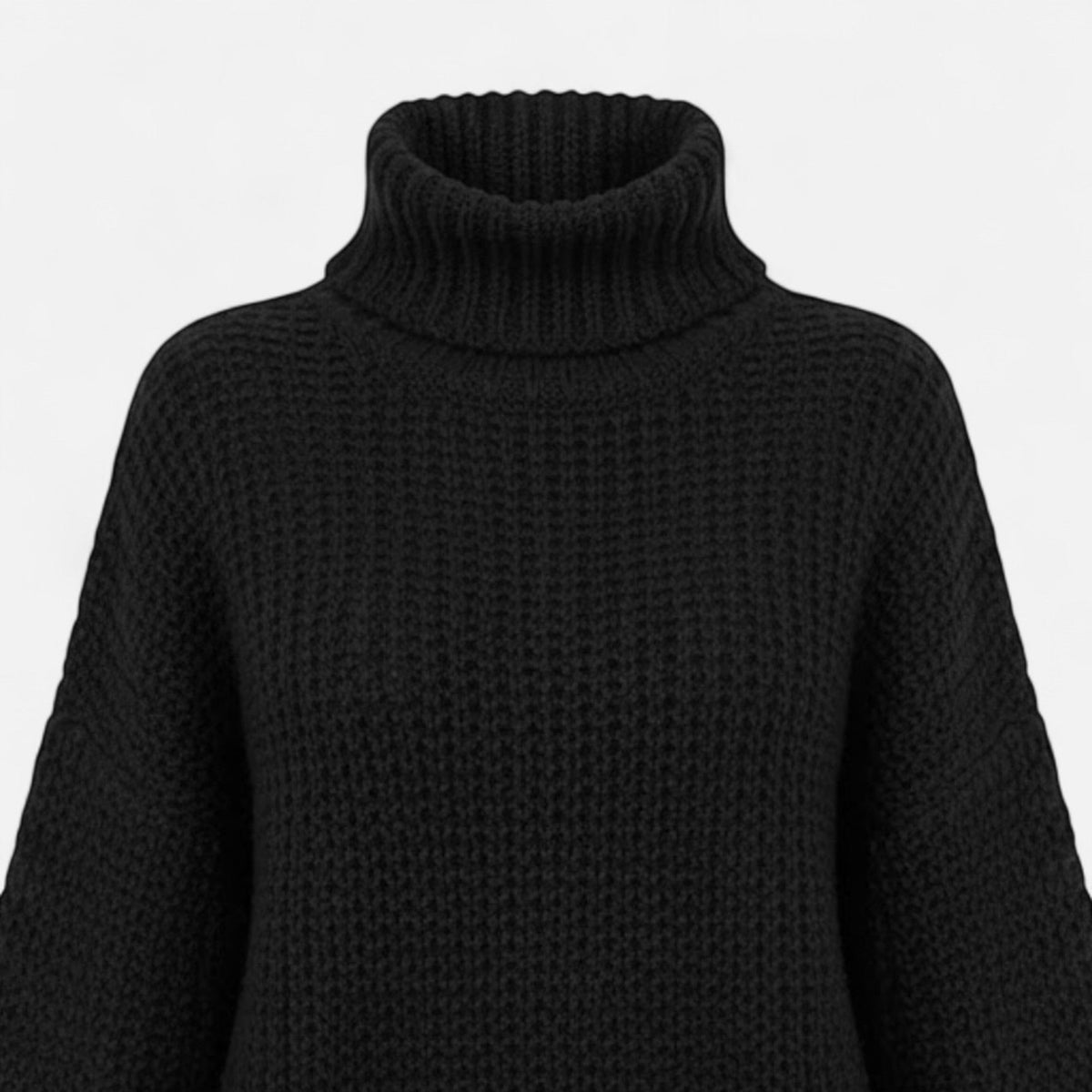 Women's Wool-Blend Roll Neck Jumper