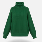 Women's Wool-Blend Roll Neck Jumper