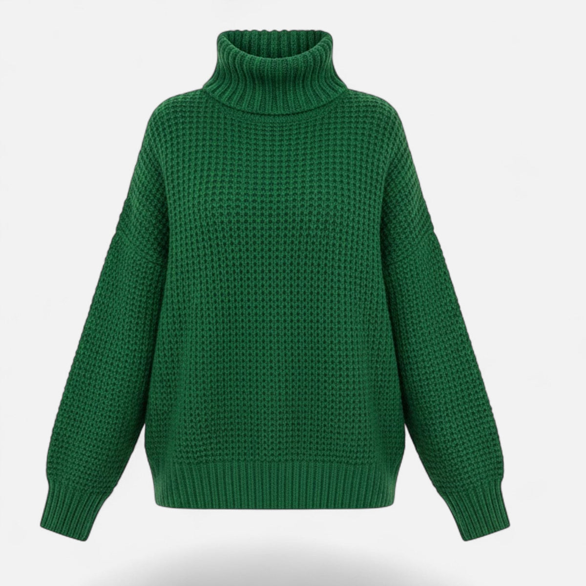 Women's Wool-Blend Roll Neck Jumper