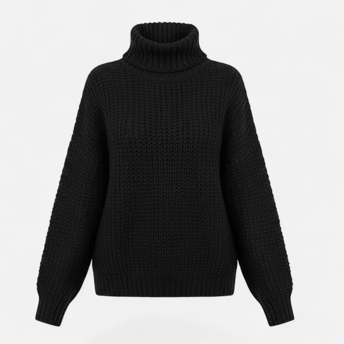 Women's Wool-Blend Roll Neck Jumper