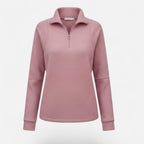 Women's Zip-Front Stand-Collar Jumper