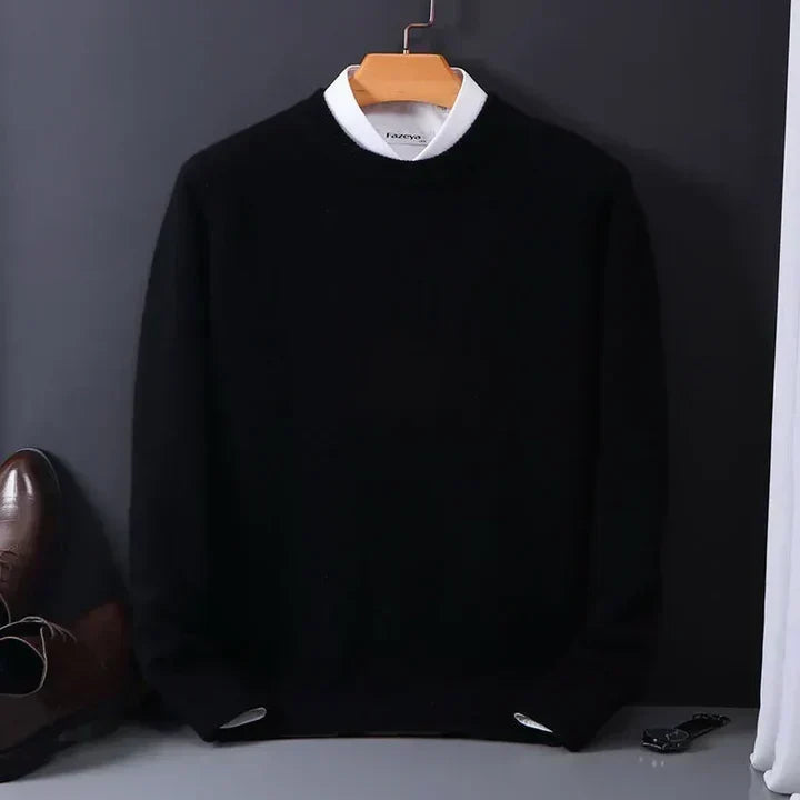 Men's Refined Crew Neck Jumper