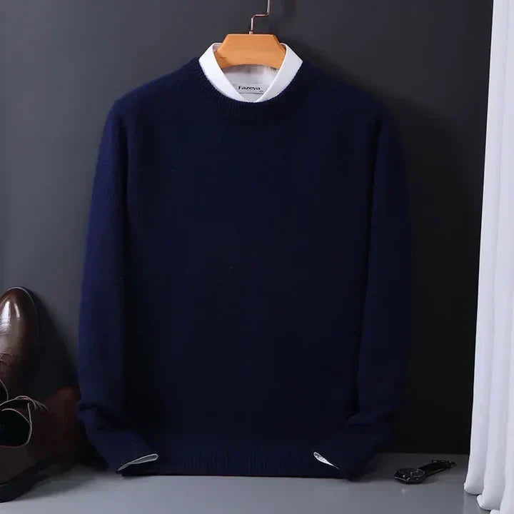 Men's Refined Crew Neck Jumper
