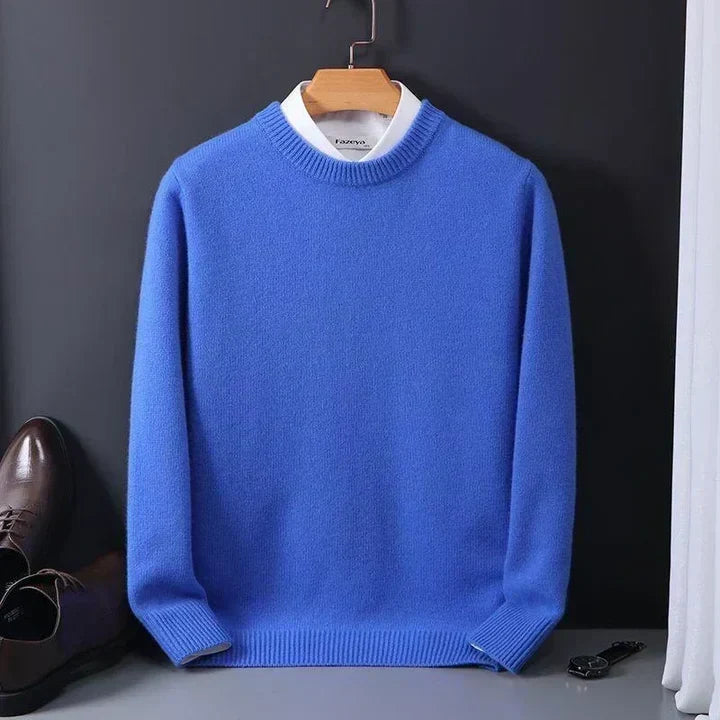 Men's Refined Crew Neck Jumper