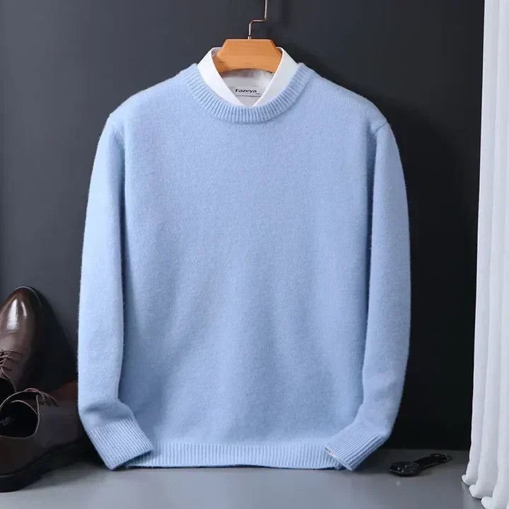Men's Refined Crew Neck Jumper