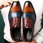 Men's Perforated Cap Toe Shoes