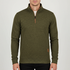 Men's Funnel Neck Quarter Zip Jumper