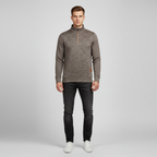 Men's Funnel Neck Quarter Zip Jumper