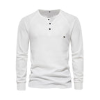 Men's Waffle Henley Shirt