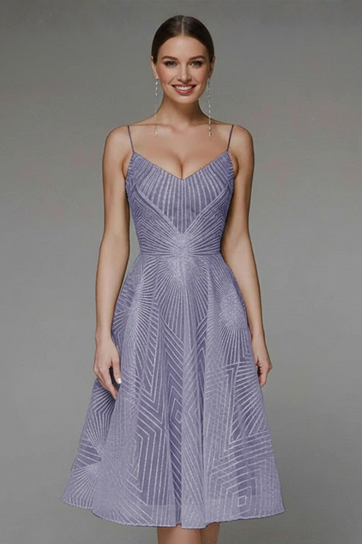 Women's Sculpted Fit-and-Flare Dress