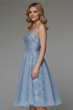 Women's Sculpted Fit-and-Flare Dress