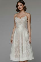 Women's Sculpted Fit-and-Flare Dress
