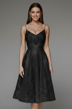 Women's Sculpted Fit-and-Flare Dress