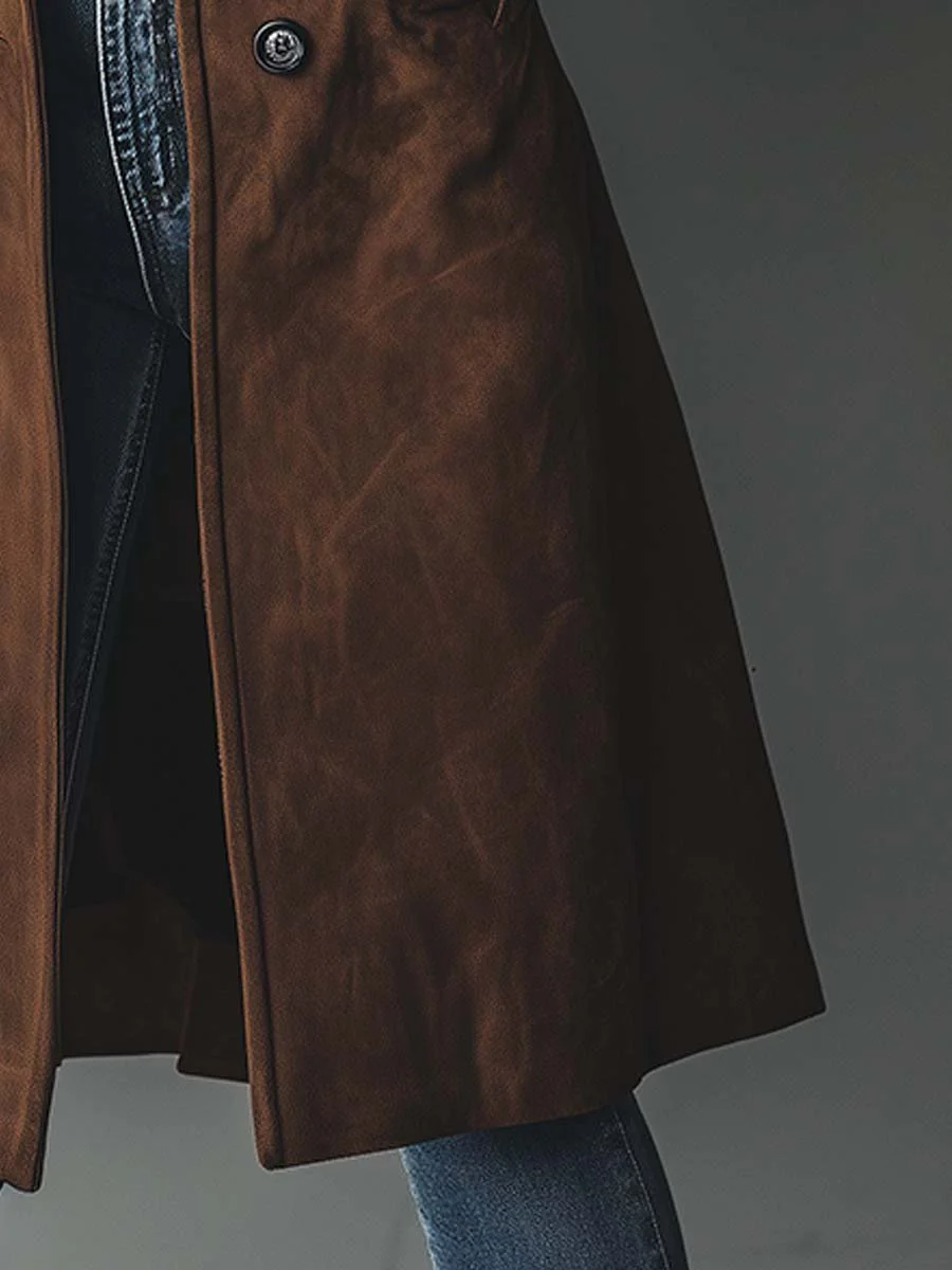 Women's Longline Trench Overcoat
