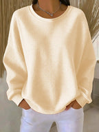 Women's Relaxed Textured Jumper