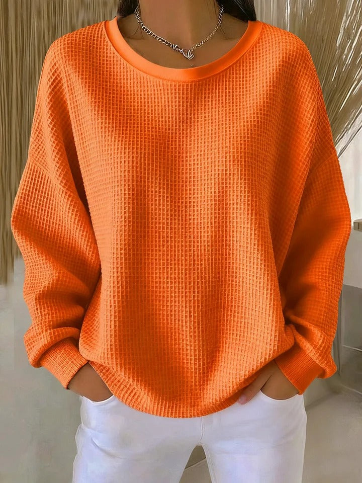 Women's Relaxed Textured Jumper