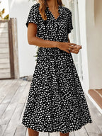 Women's Printed Midi Summer Dress
