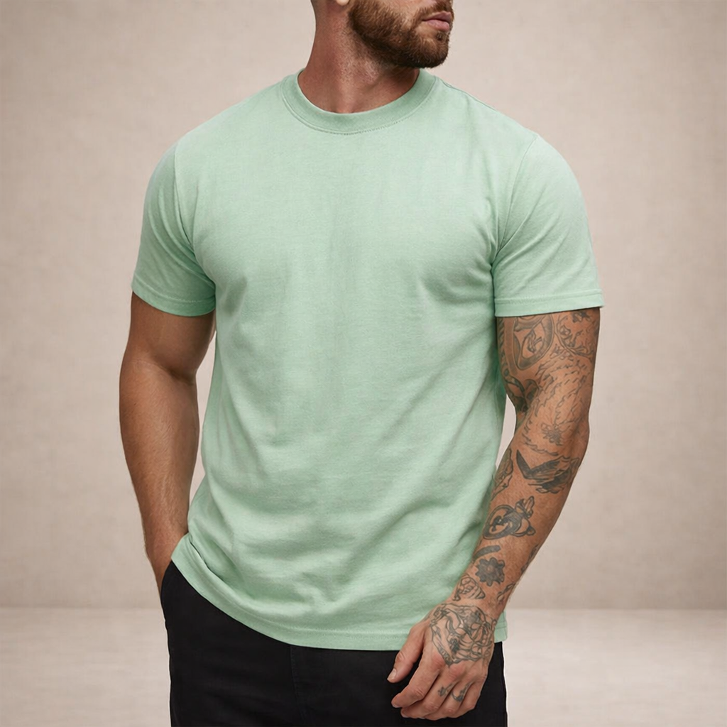 Men's Slim Fit Crew Neck T-Shirt