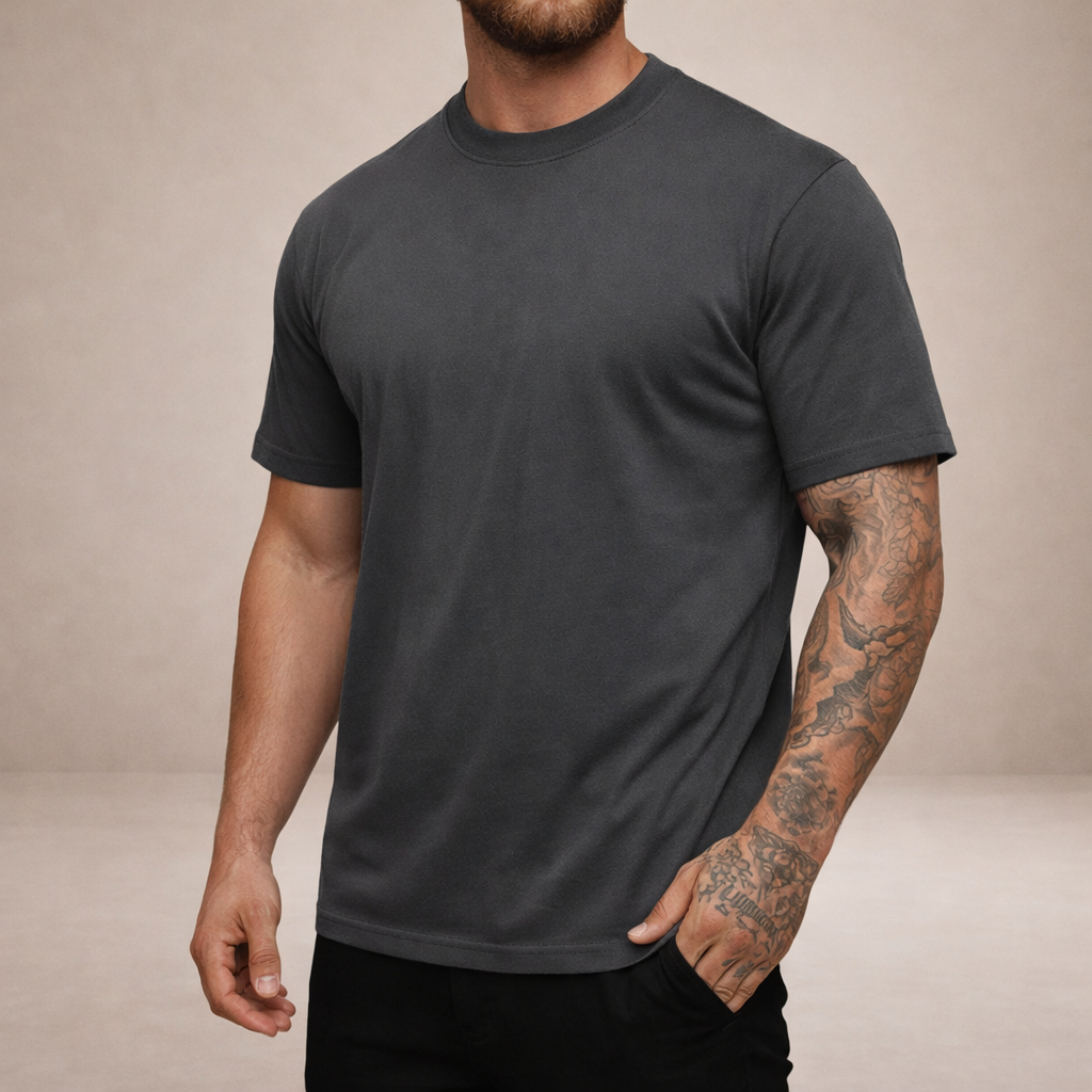 Men's Slim Fit Crew Neck T-Shirt