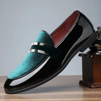 Men's Suede Detail Slip-On Loafers