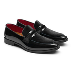 Men's Suede Detail Slip-On Loafers