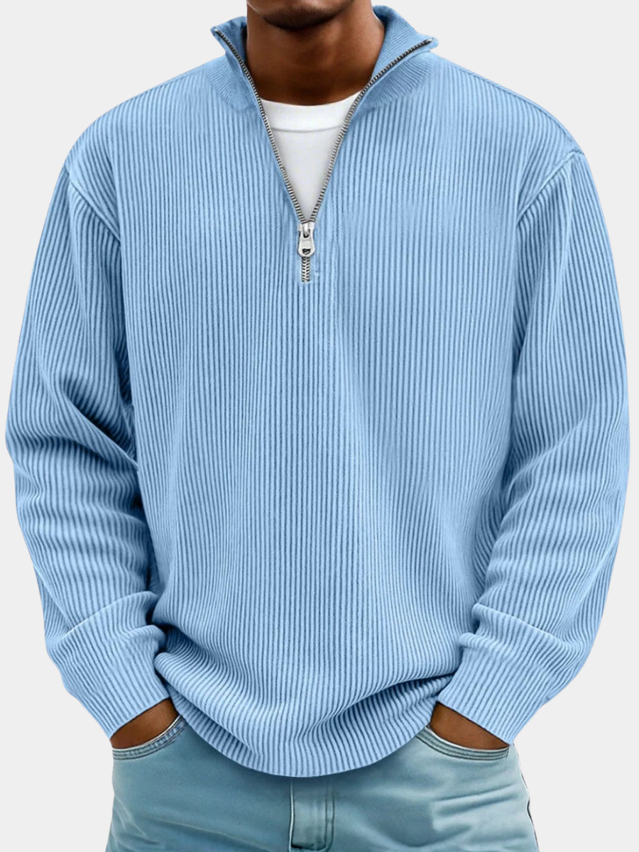 Men's Oversized Ribbed Sweatshirt