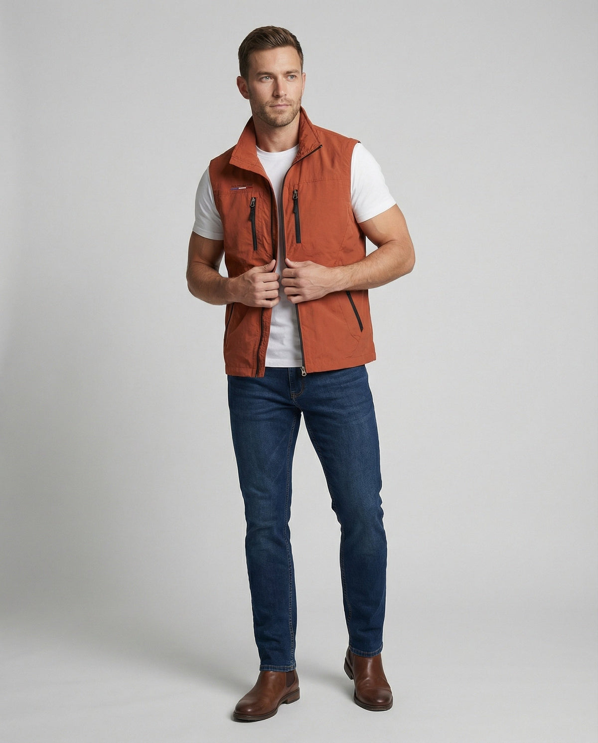 Men's Multi Pocket Utility Gilet
