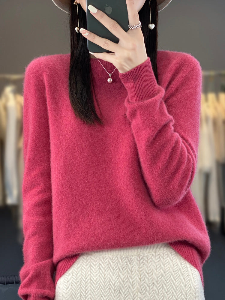 Women's Relaxed Knit Pullover Jumper