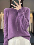 Women's Relaxed Knit Pullover Jumper