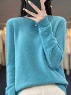 Women's Relaxed Knit Pullover Jumper